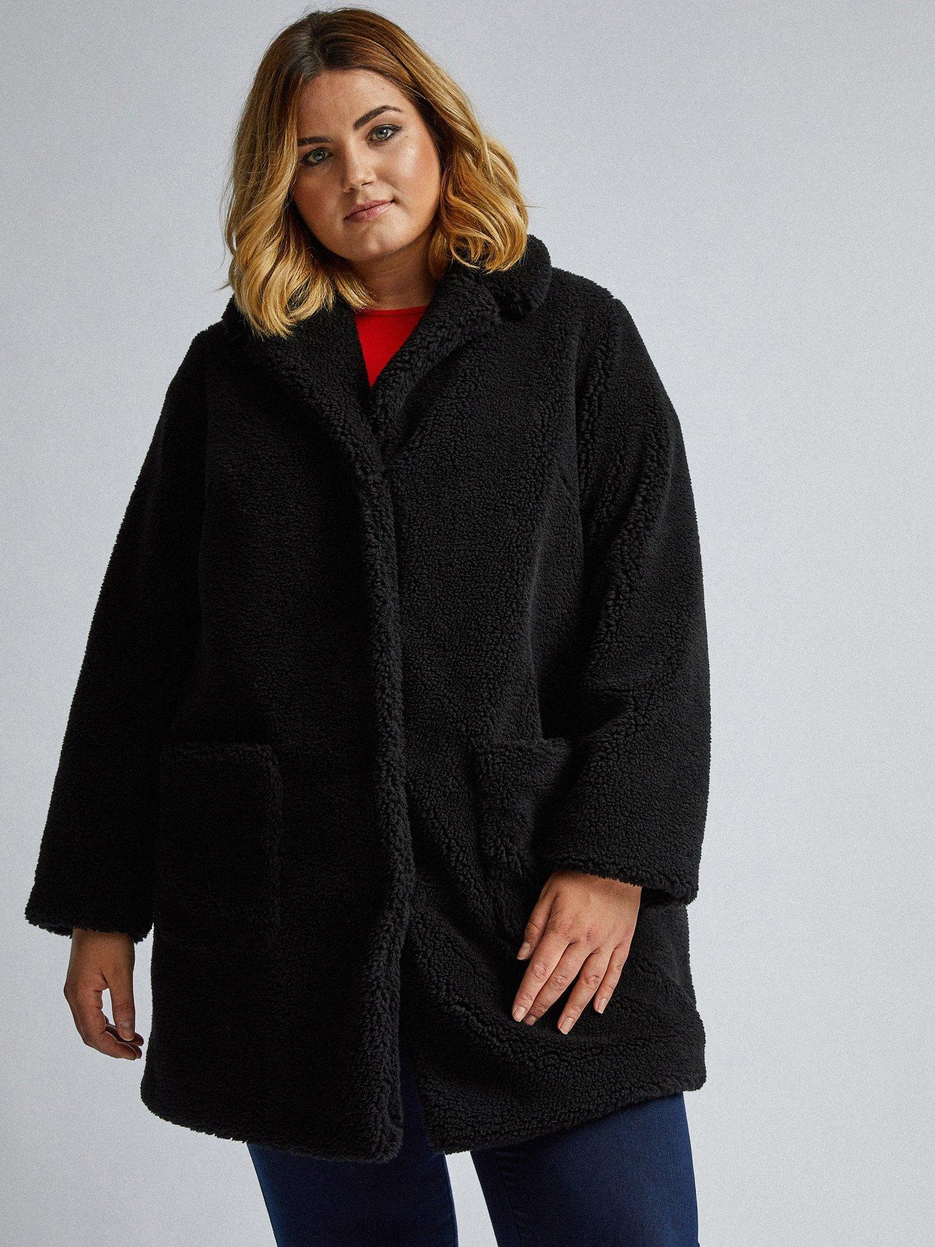 curve teddy coat