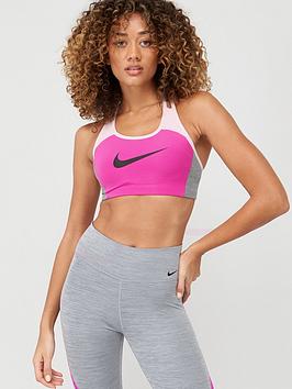 Nike Nike High Support Swoosh Padded Bra - Pink Picture