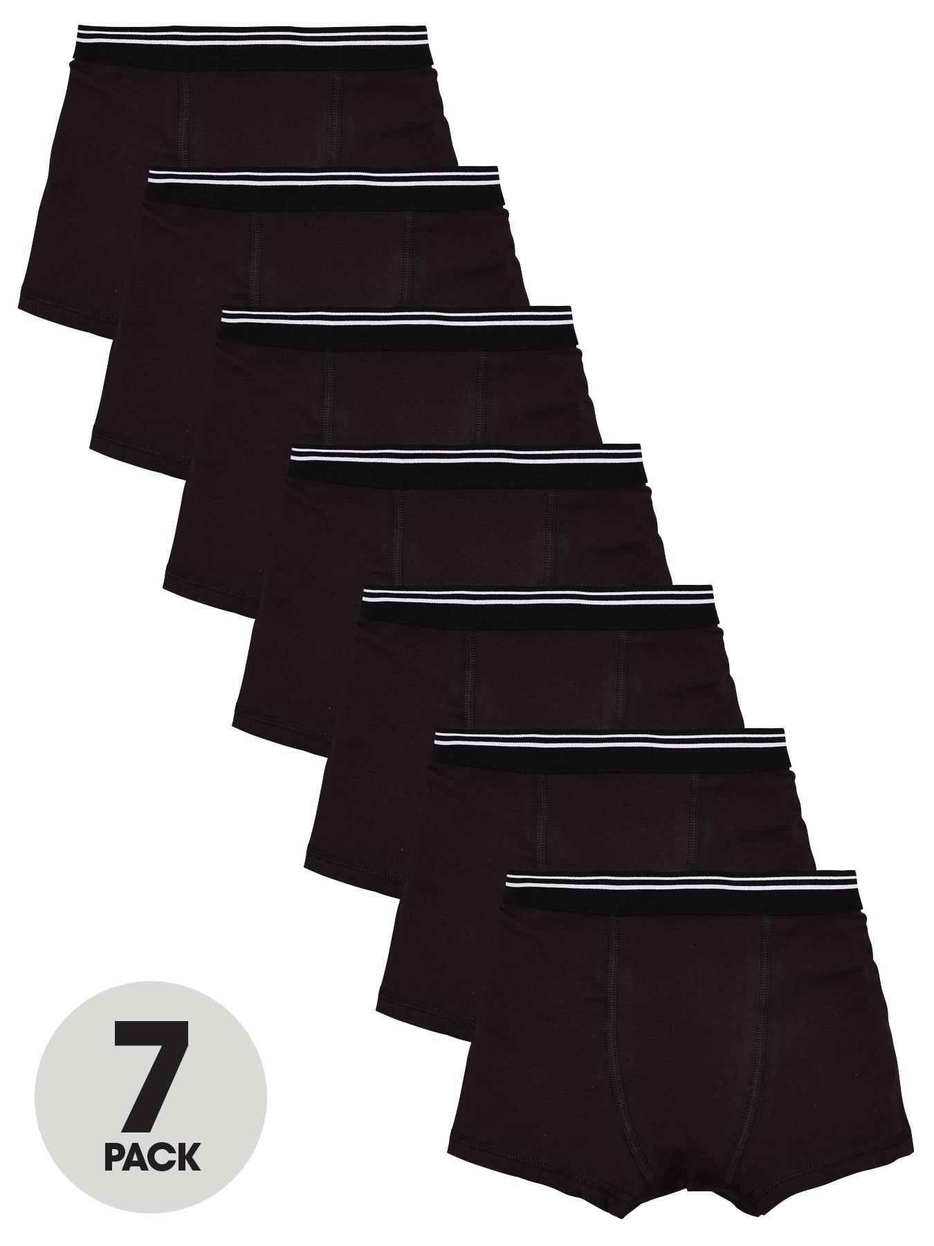  image of the-very-collection-boys-7-pack-boxers-black