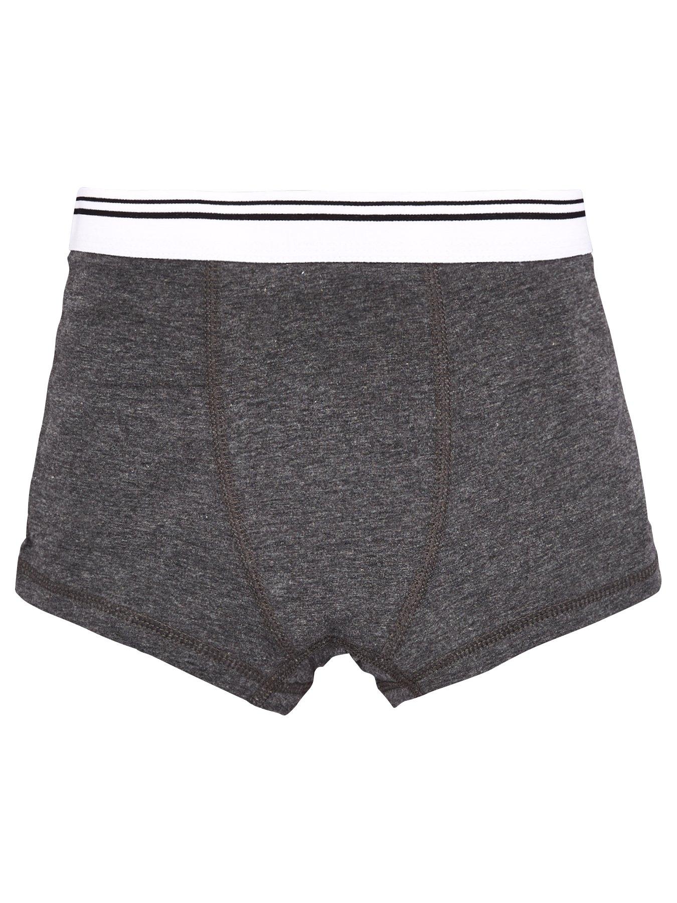 Image 2 of 4 of The Very Collection Boys 7 Pack Trunks - Grey
