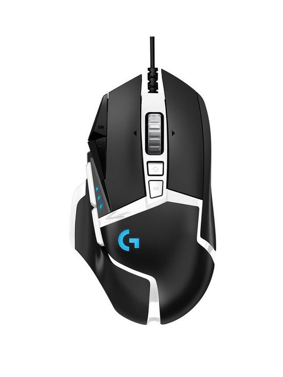 front image of logitech-g502-hero-special-edition-gaming-mouse