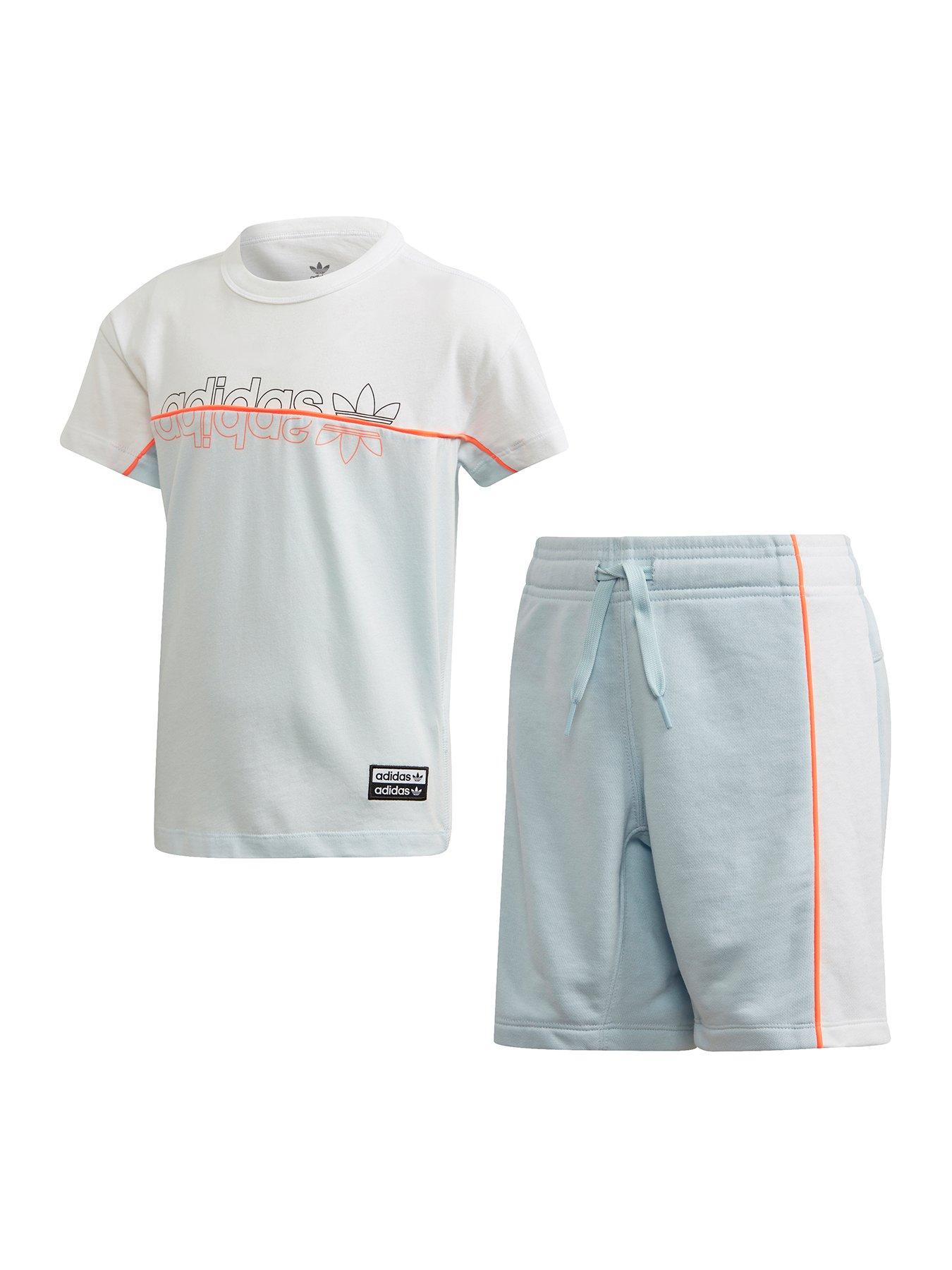 boys adidas short sets