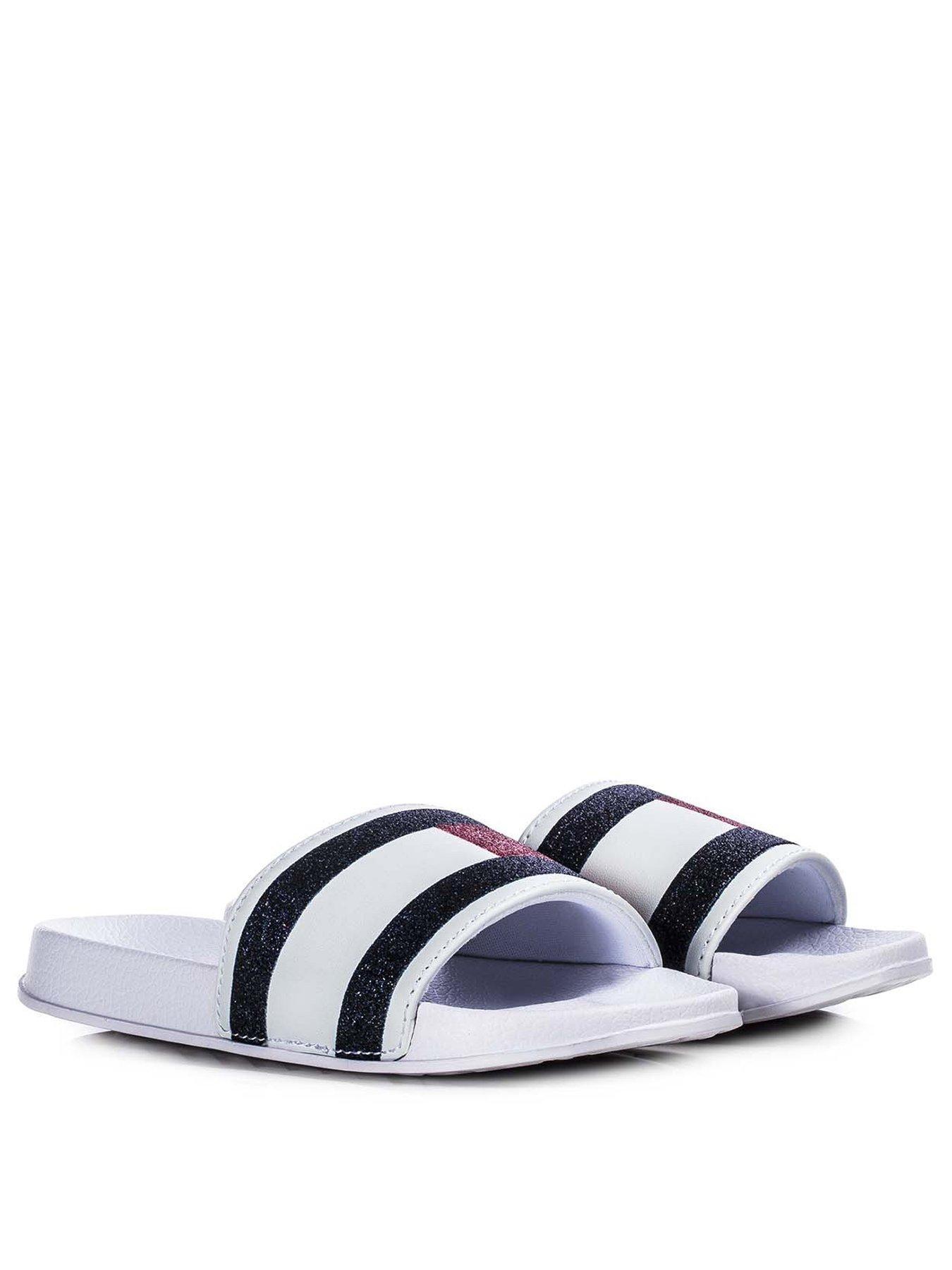 tommy hilfiger girls sliders