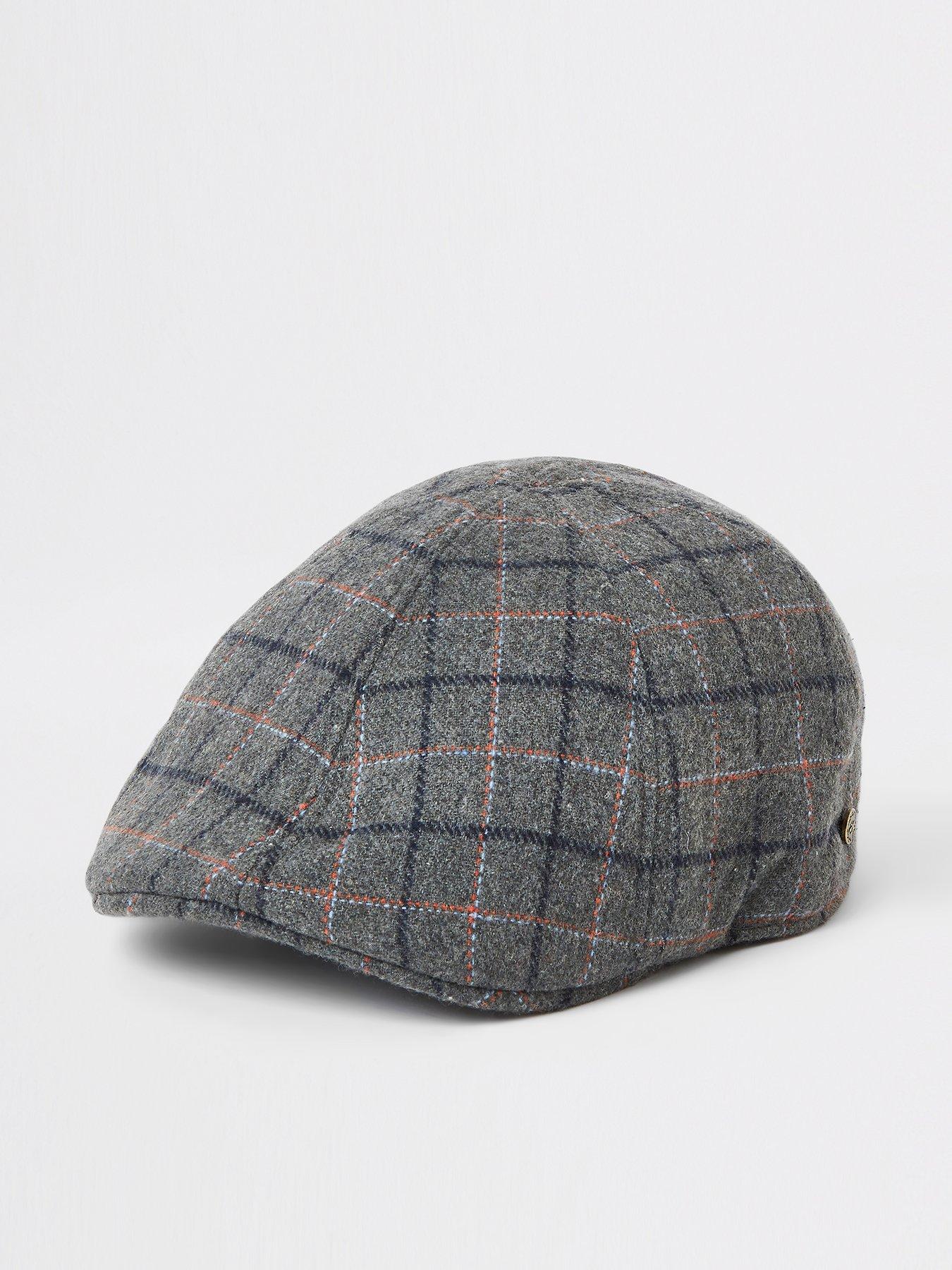 river island flat cap