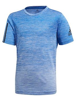 Adidas Adidas Youth Boys Training Gradient Tee - Blue Picture