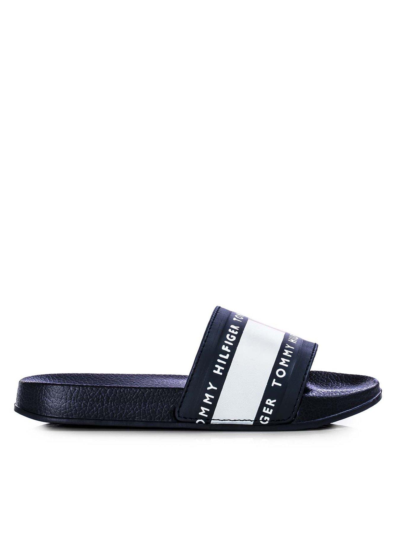 tommy hilfiger denim sliders