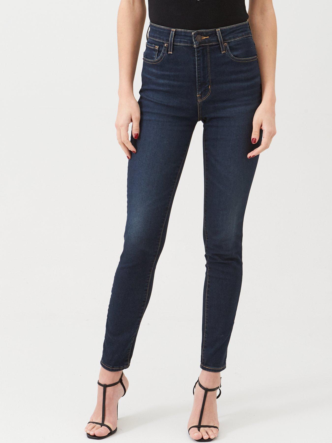 levi's 721 high rise skinny indigo