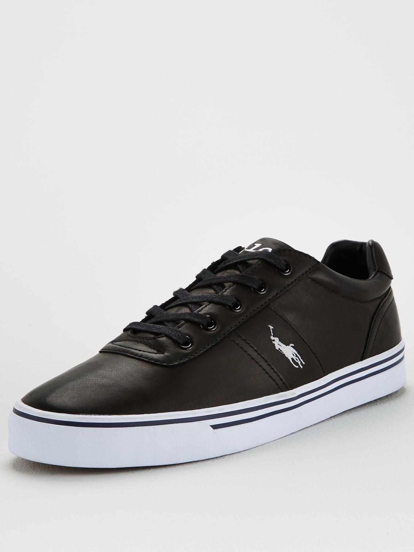 black polo trainers