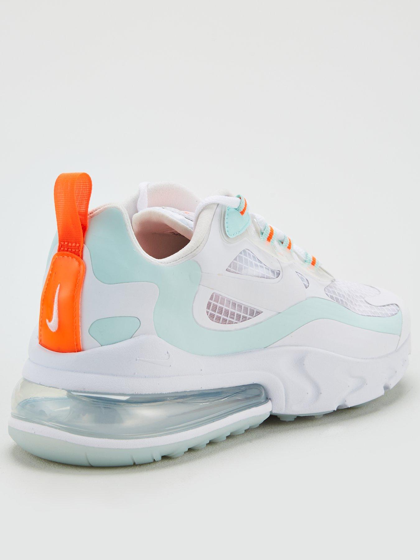 Nike Air Max 270 React Se White Blue Littlewoods Com