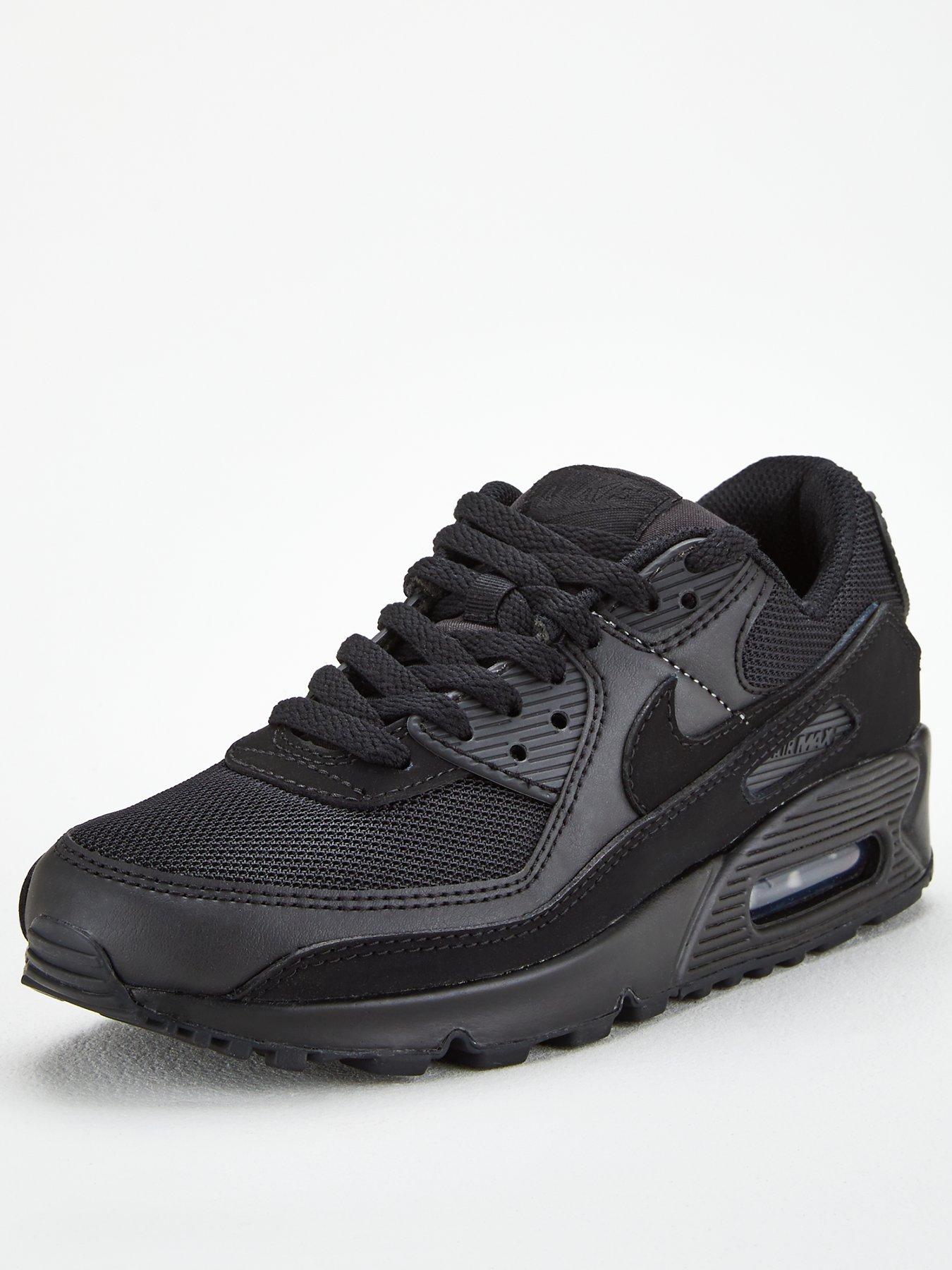 nike air max 90 black size 4