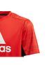 adidas-junior-boysnbsptee-and-short-set-red-blackoutfit