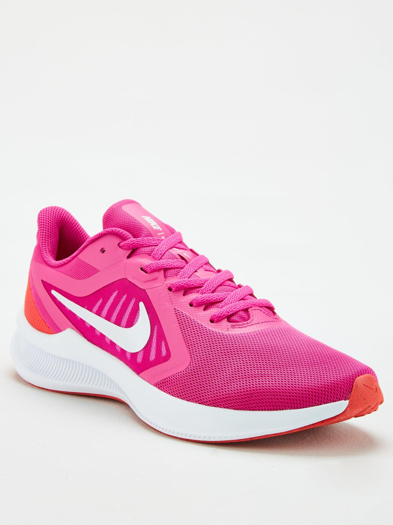 nike downshifter 10 women's pink