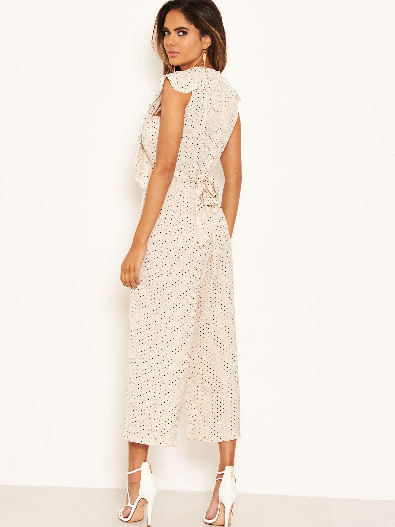 ax paris polka dot jumpsuit