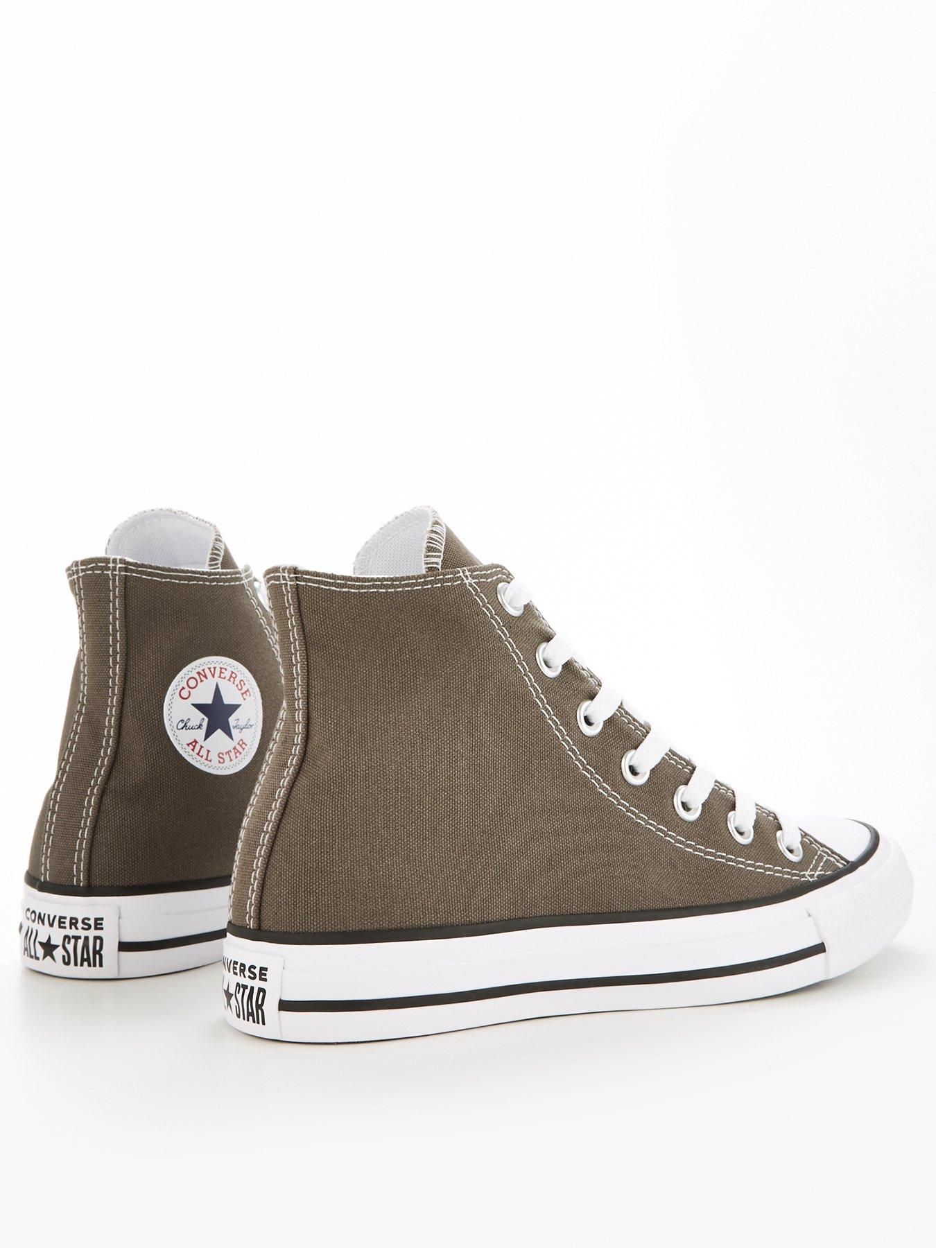 Dark grey cheap converse womens