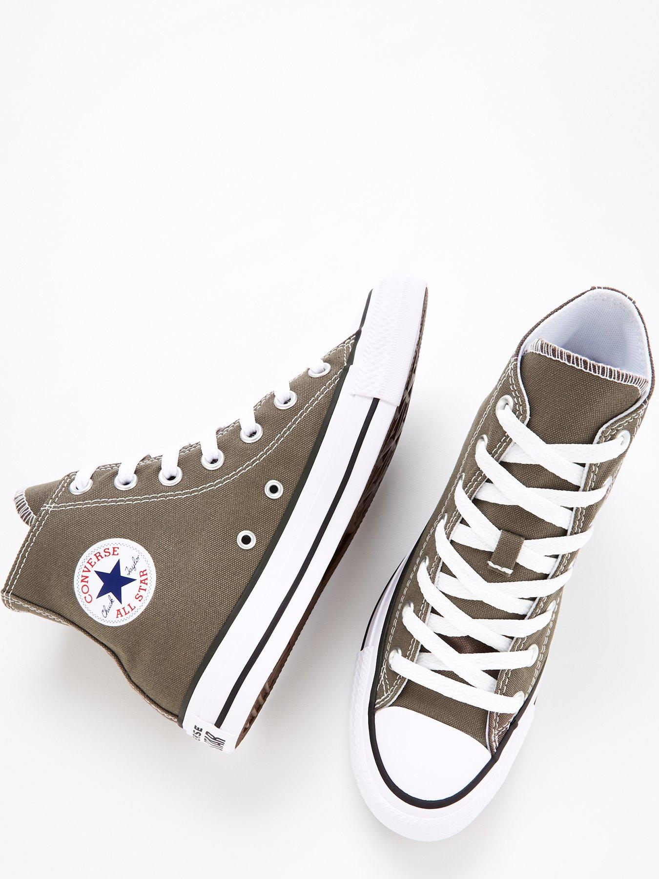 Image 4 of 7 of Converse Unisex Top Trainers - Dark Grey