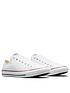  image of converse-chuck-taylor-all-star-leather-ox-trainers-white