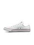  image of converse-chuck-taylor-all-star-leather-ox-trainers-white