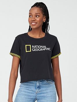 Vans Vans National Geographic Geo Rollout Short Sleeve T-Shirt - Black Picture