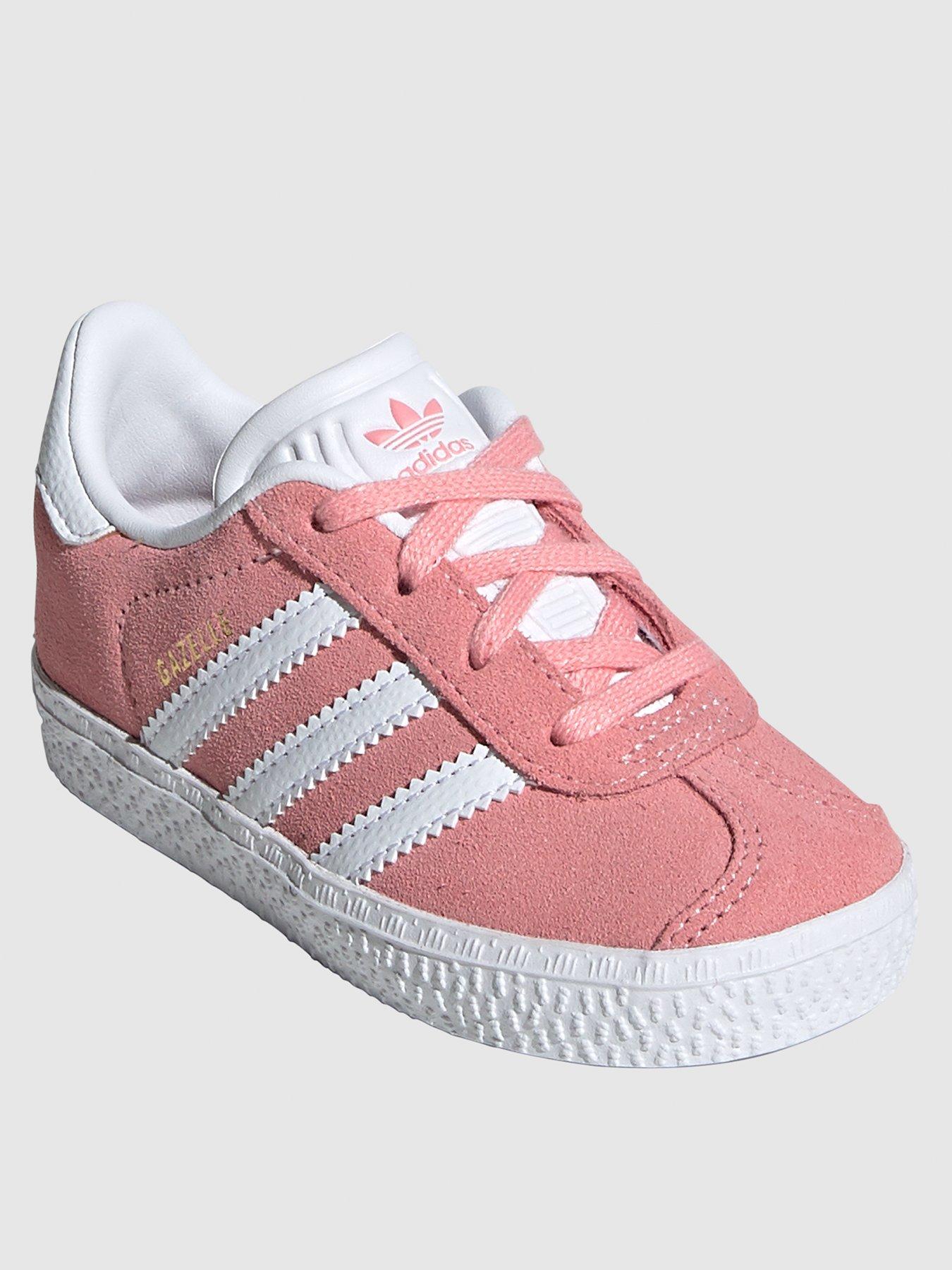 infant adidas gazelle pink