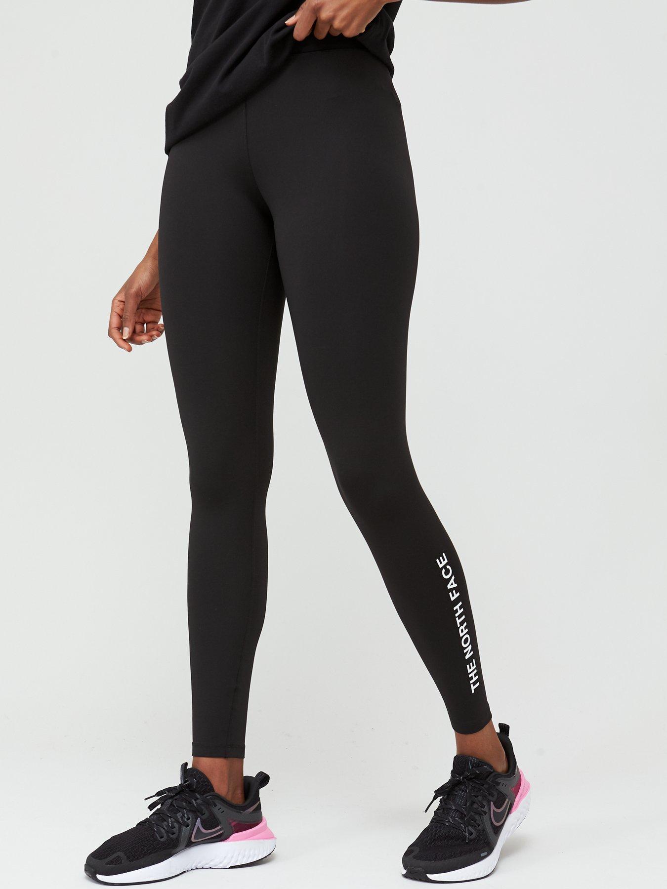 north face logo leggings