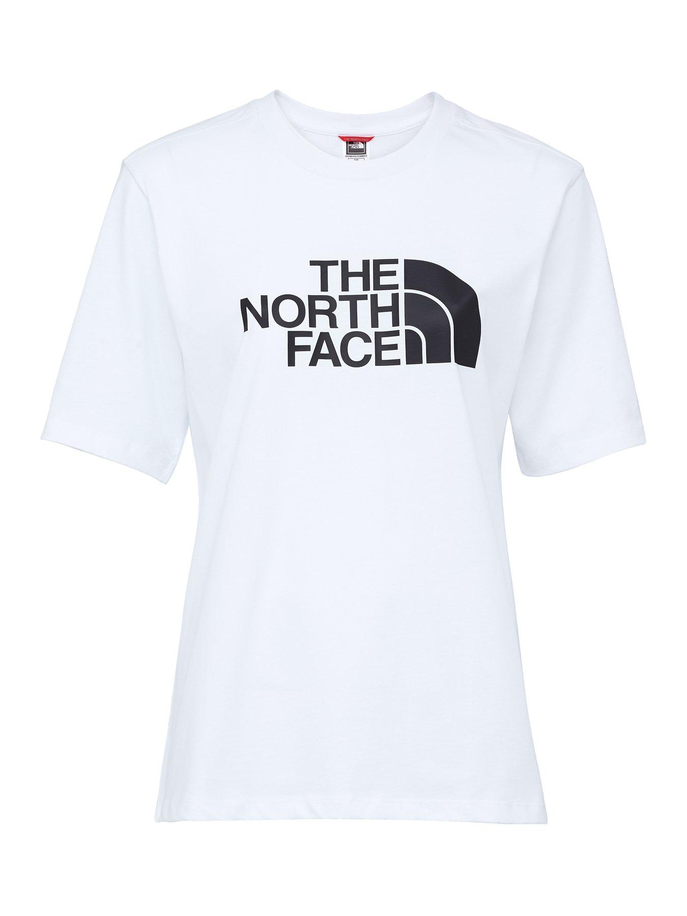 north face black tee