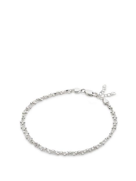 beaverbrooks-silver-triple-strand-singlenbspanklet-stylish-beaded-design