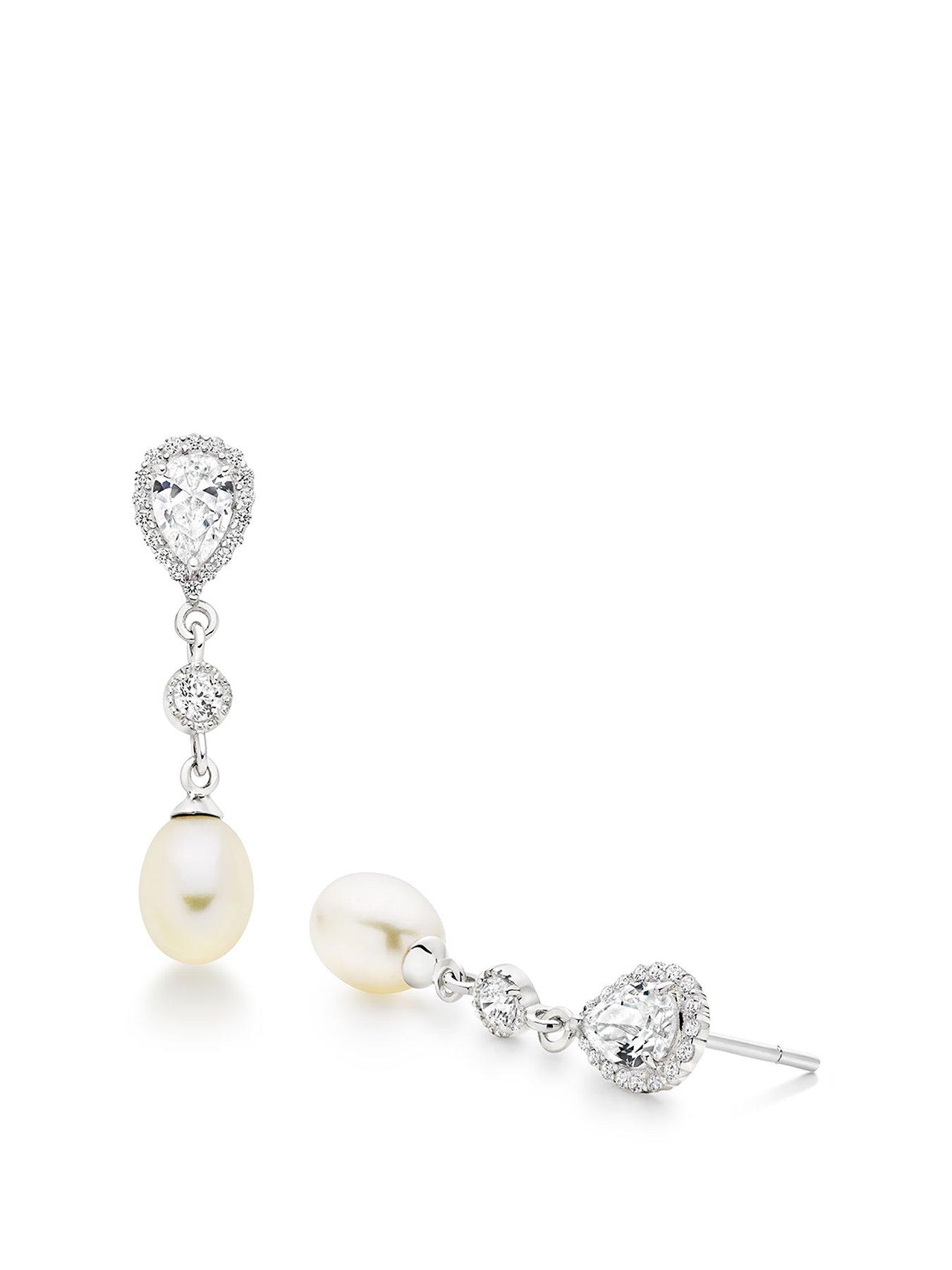 Beaverbrooks Silver Freshwater Cultured 