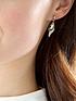  image of beaverbrooks-gold-glitter-drop-earrings