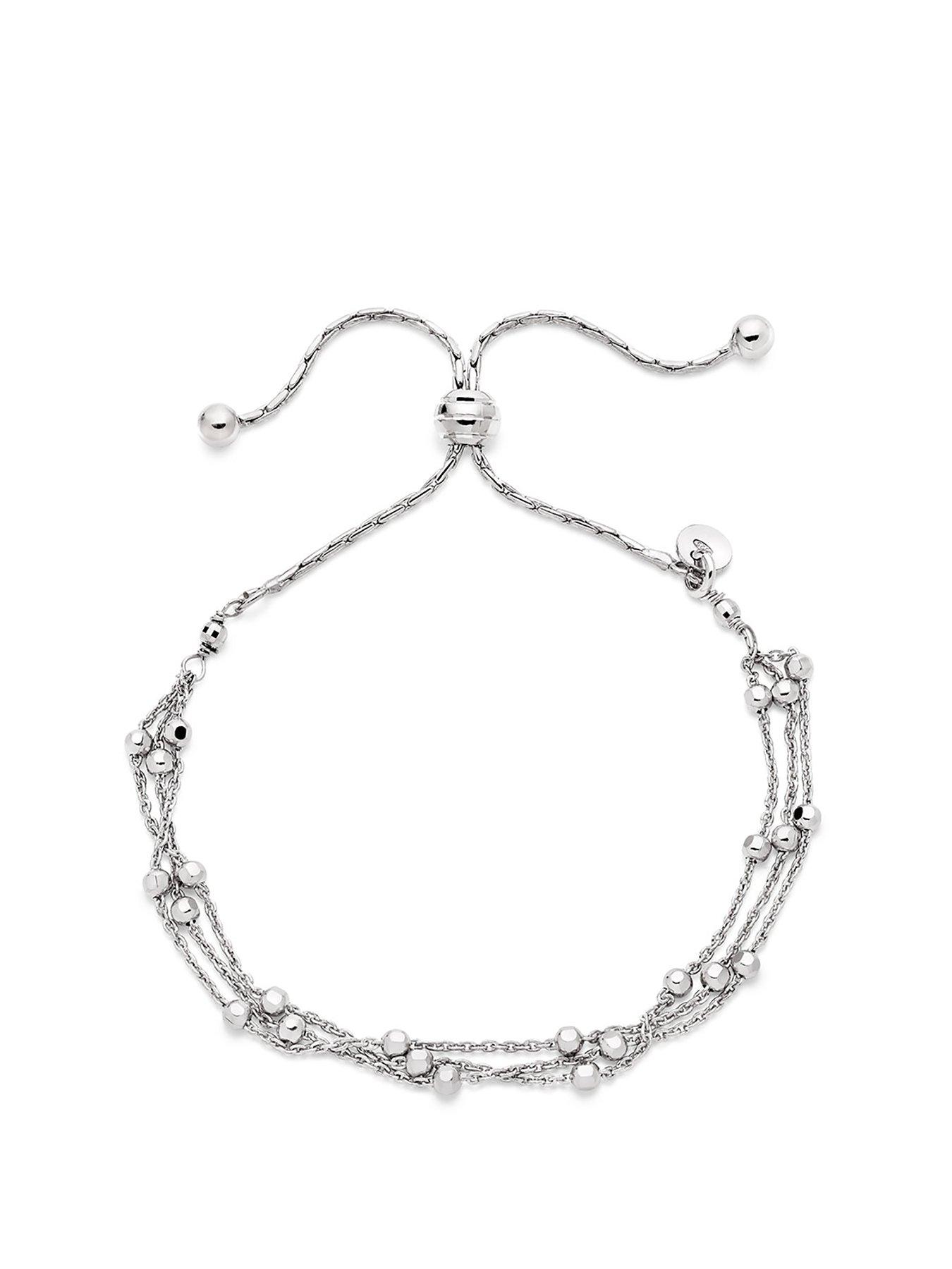 undefined Silver Triple Strand Bracelet
