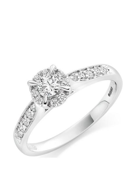 beaverbrooks-18ct-white-gold-diamond-halo-ring