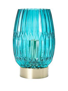 Michelle Keegan Home Michelle Keegan Home Daphne Ribbed Touch Table Lamp -  ... Picture