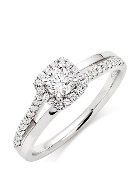 beaverbrooks-18ct-white-gold-diamond-halo-ring