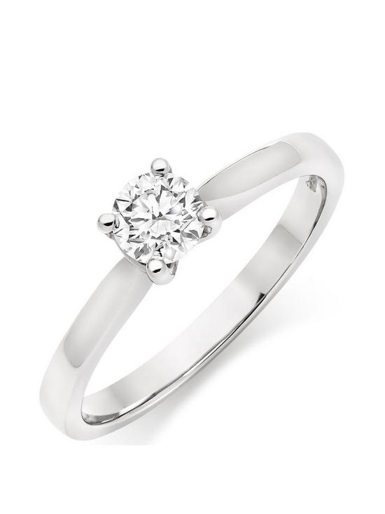 front image of beaverbrooks-platinum-diamond-solitaire-ring