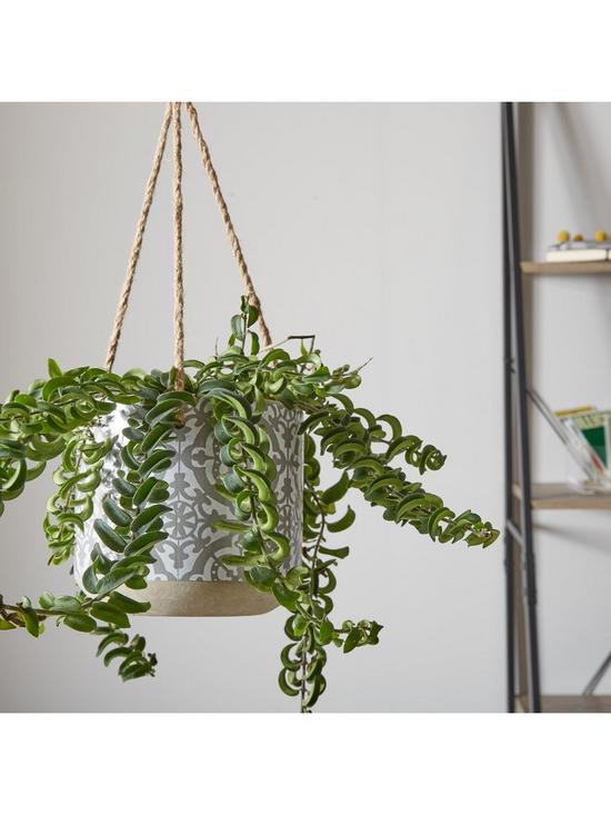 stillFront image of ceramic-printed-hanging-planternbsp