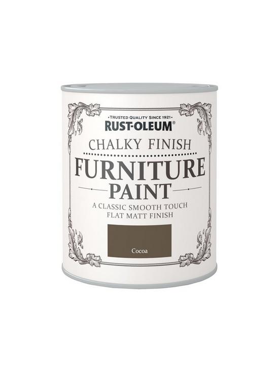 stillFront image of rust-oleum-cocoa-chalky-finish-furniture-paint--nbsp750ml