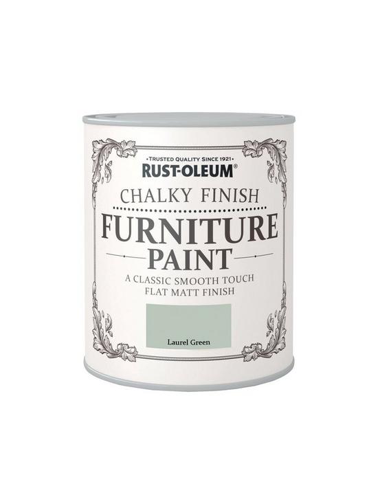 stillFront image of rust-oleum-laurel-green-chalky-finish-furniture-paint-750ml