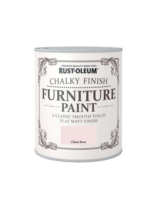 stillFront image of rust-oleum-chalky-finish-furniture-paint-china-rose-750ml