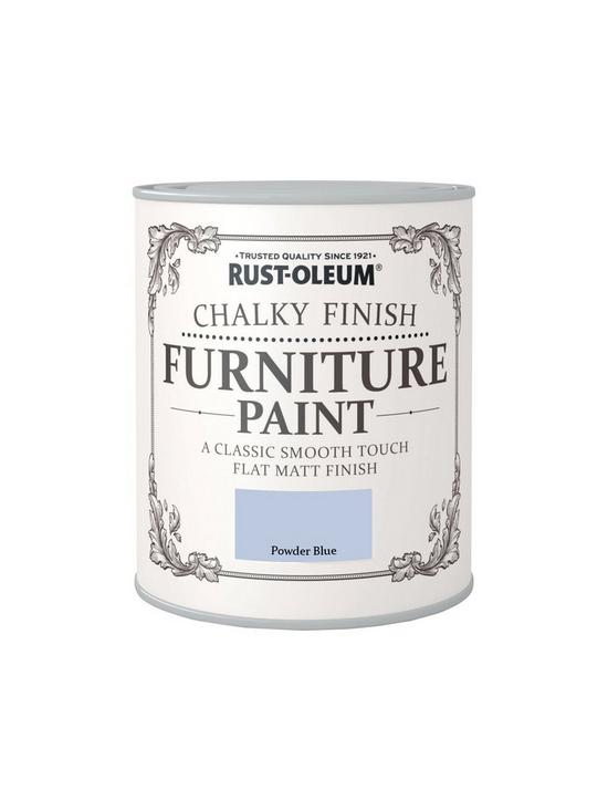 stillFront image of rust-oleum-powder-bluenbspchalky-finish-furniture-paint-750nbspml