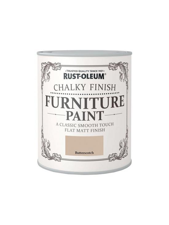 stillFront image of rust-oleum-butterscotchnbspchalky-finish-furniture-paint--nbsp750ml