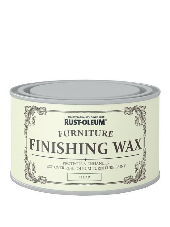 front image of rust-oleum-furniture-finishing-wax-clear-400ml