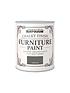  image of rust-oleum-chalky-finish-furniture-paint-ndash-anthracite-750ml