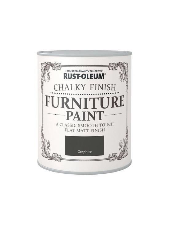 stillFront image of rust-oleum-graphitenbspchalky-finish-furniture-paint--nbsp750ml