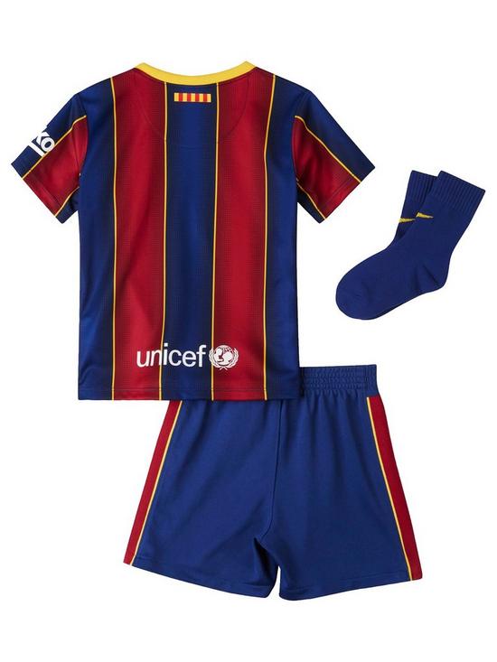 back image of nike-infants-barcelona-2021-home-kit