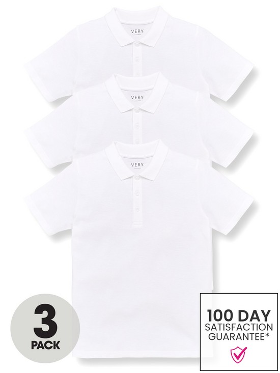 front image of v-by-very-unisex-3-packnbspschool-polo-tops-white