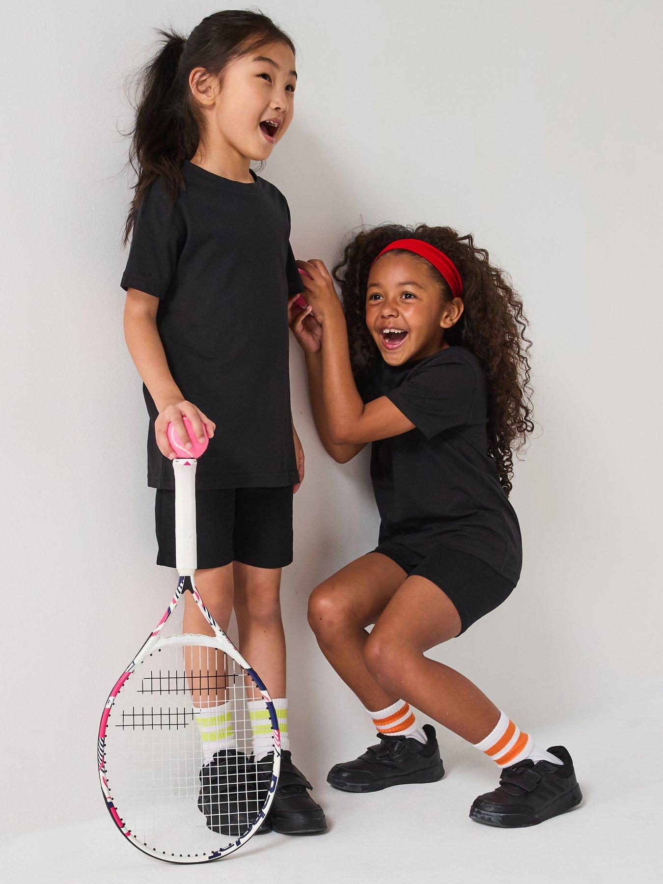 Image 6 of 6 of Everyday Unisex 3 Pack Sports School T-shirts - Black
