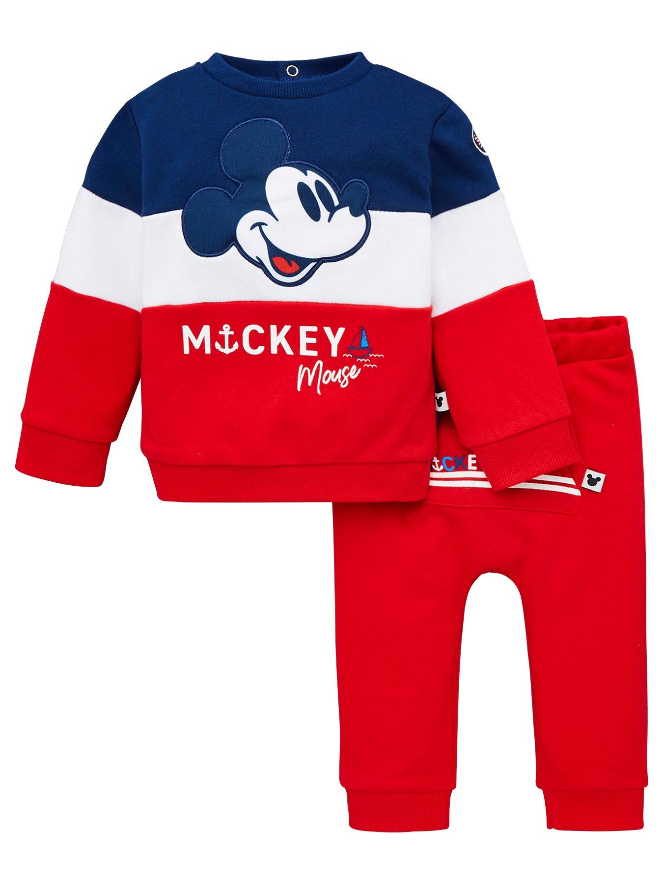 mickey mouse tracksuit baby