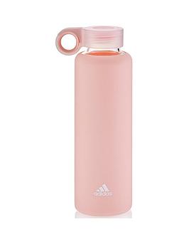 Adidas   Glass Water Bottle - Clear Orange