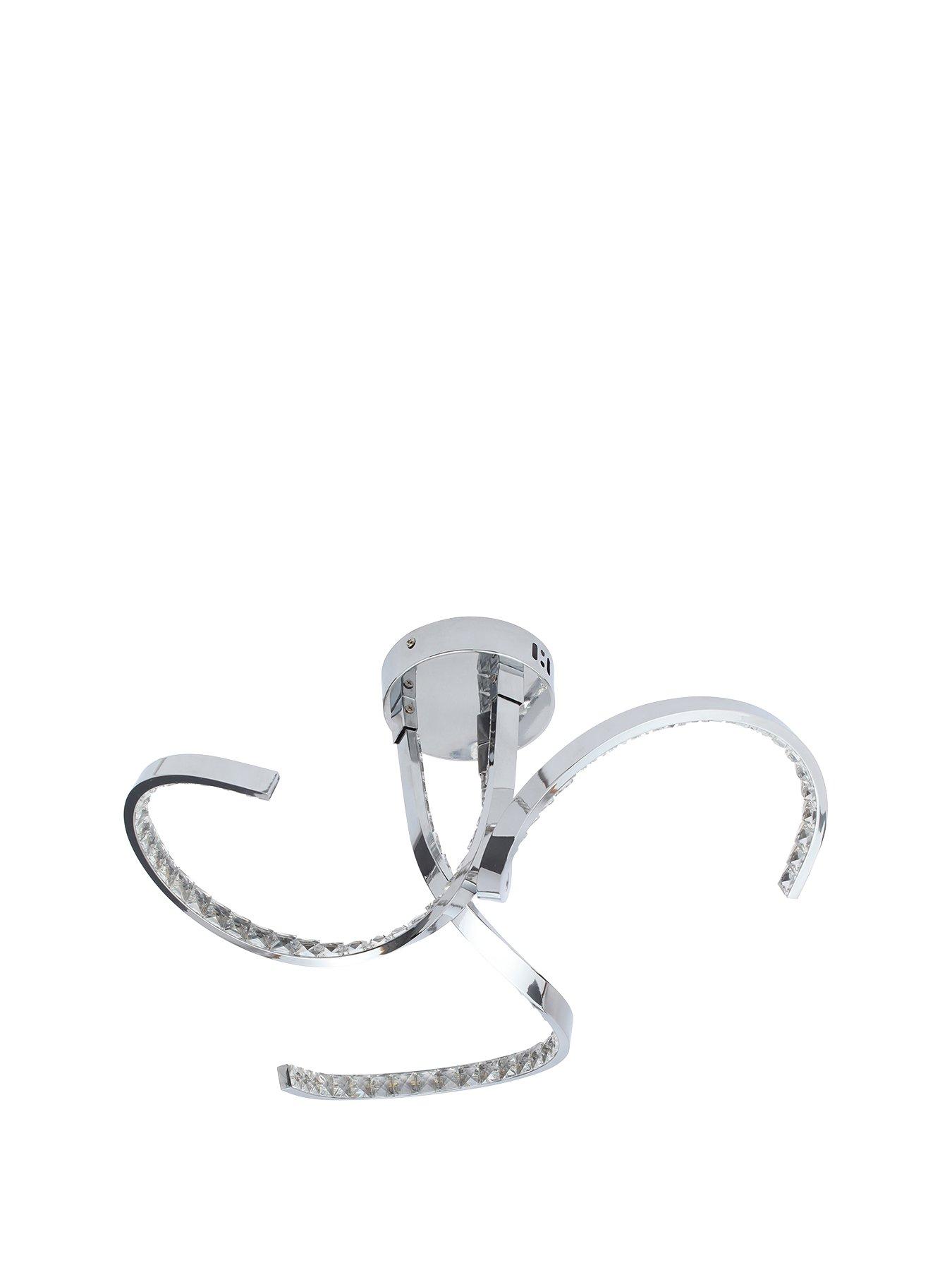 The Very Collection Berkeley LED Sculptural Flush Light Fitting