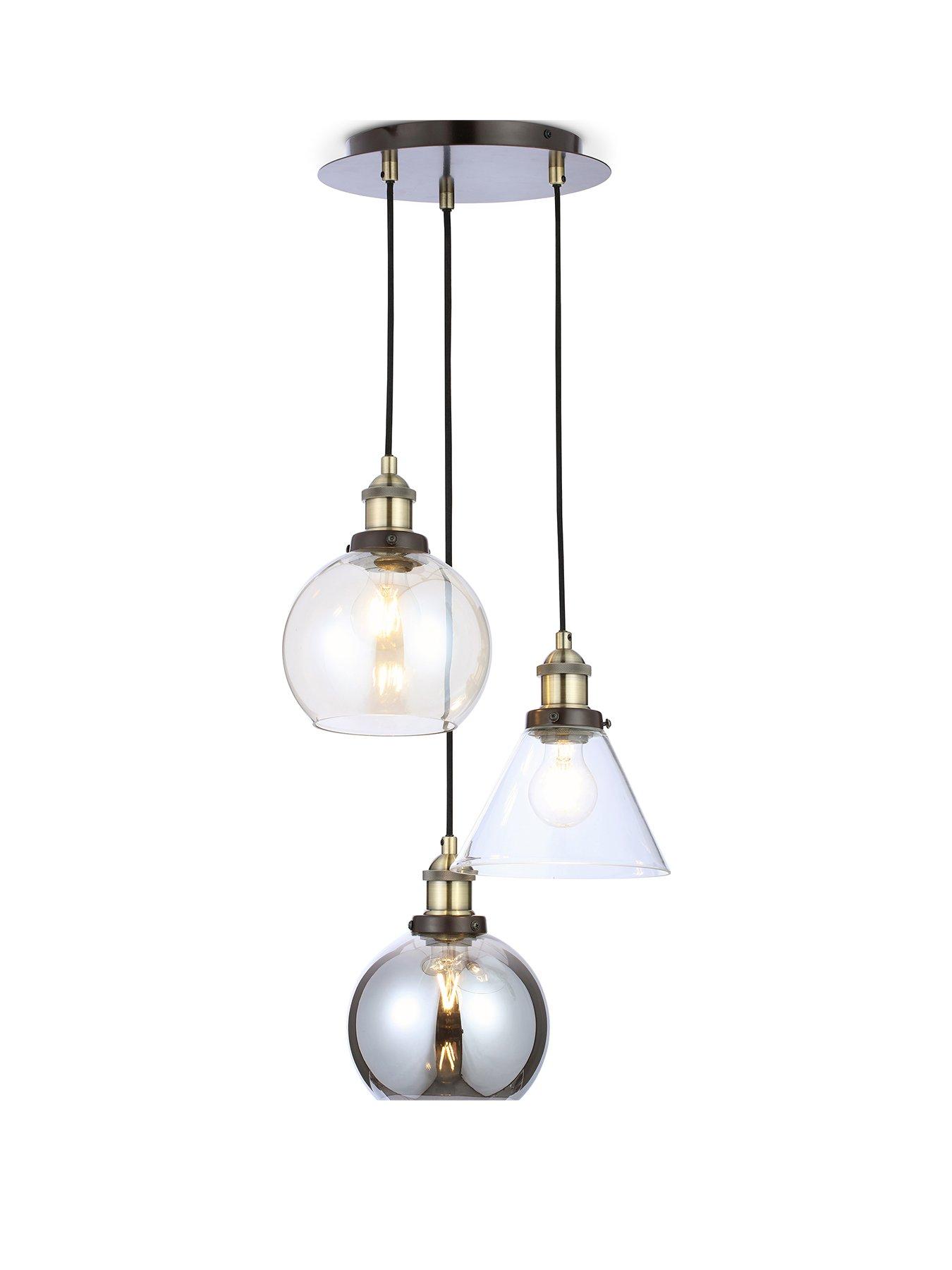 front image of very-home-newark-industrial-3-light-cluster-light