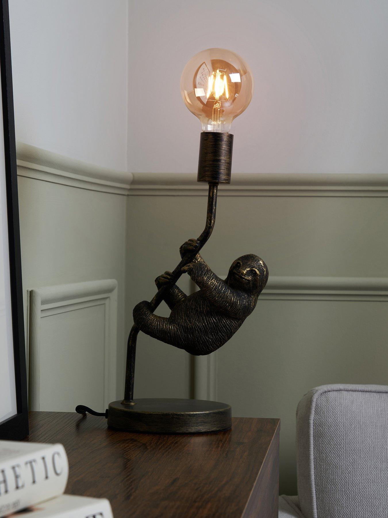 Image 1 of 6 of The Very Collection Sloth Table Lamp